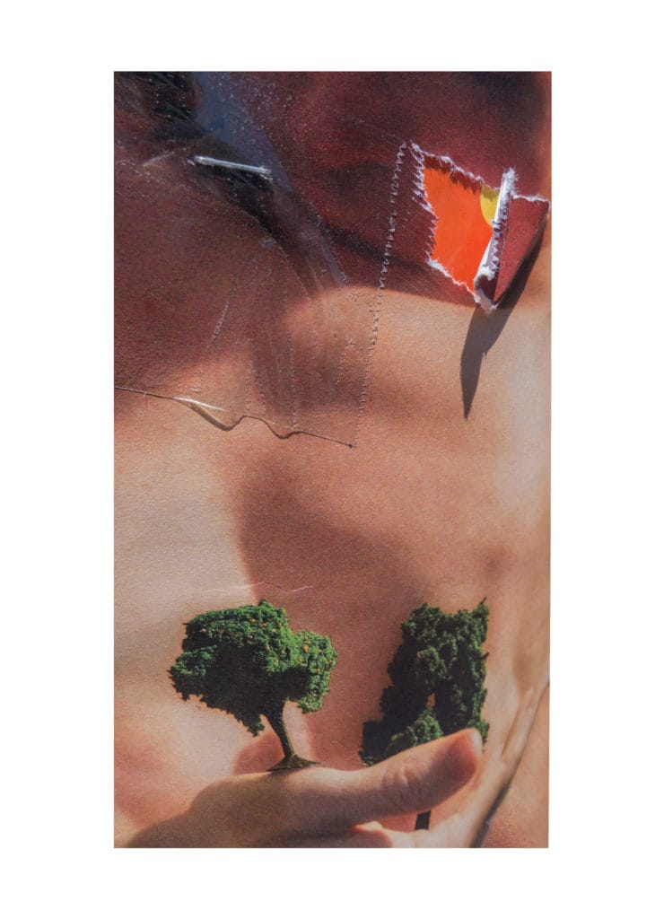 A Narrow Road With a Crack Up The Middle