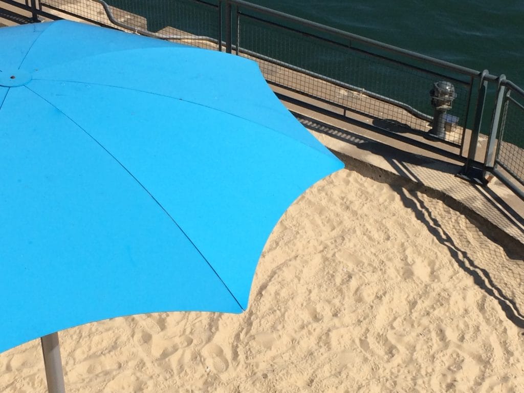 Turquoise Umbrella