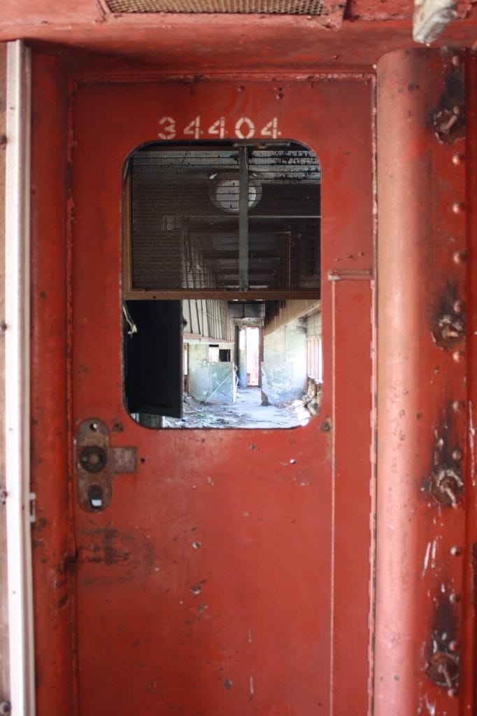 Abandoned: Train Door